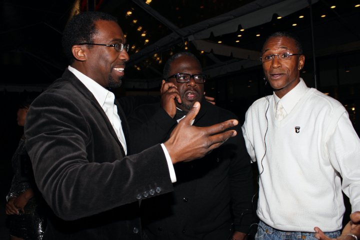 GANO GRILLS,CEDRICK THE ENTERTAINER,TOMMY DAVIDSON HOLLYWOOD CALIFORNIA