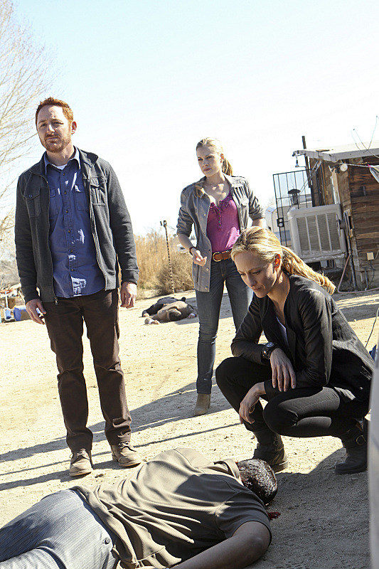 Still of Kim Raver and Scott Grimes in NCIS: Los Angeles (2009)
