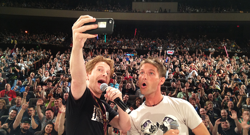 Seth Green, Todd Grimes at Star Wars: Celebration VI. Orlando, FL