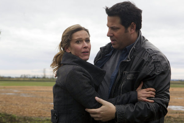 Still of Caroline Cave and Greg Grunberg in End of the World (2013)