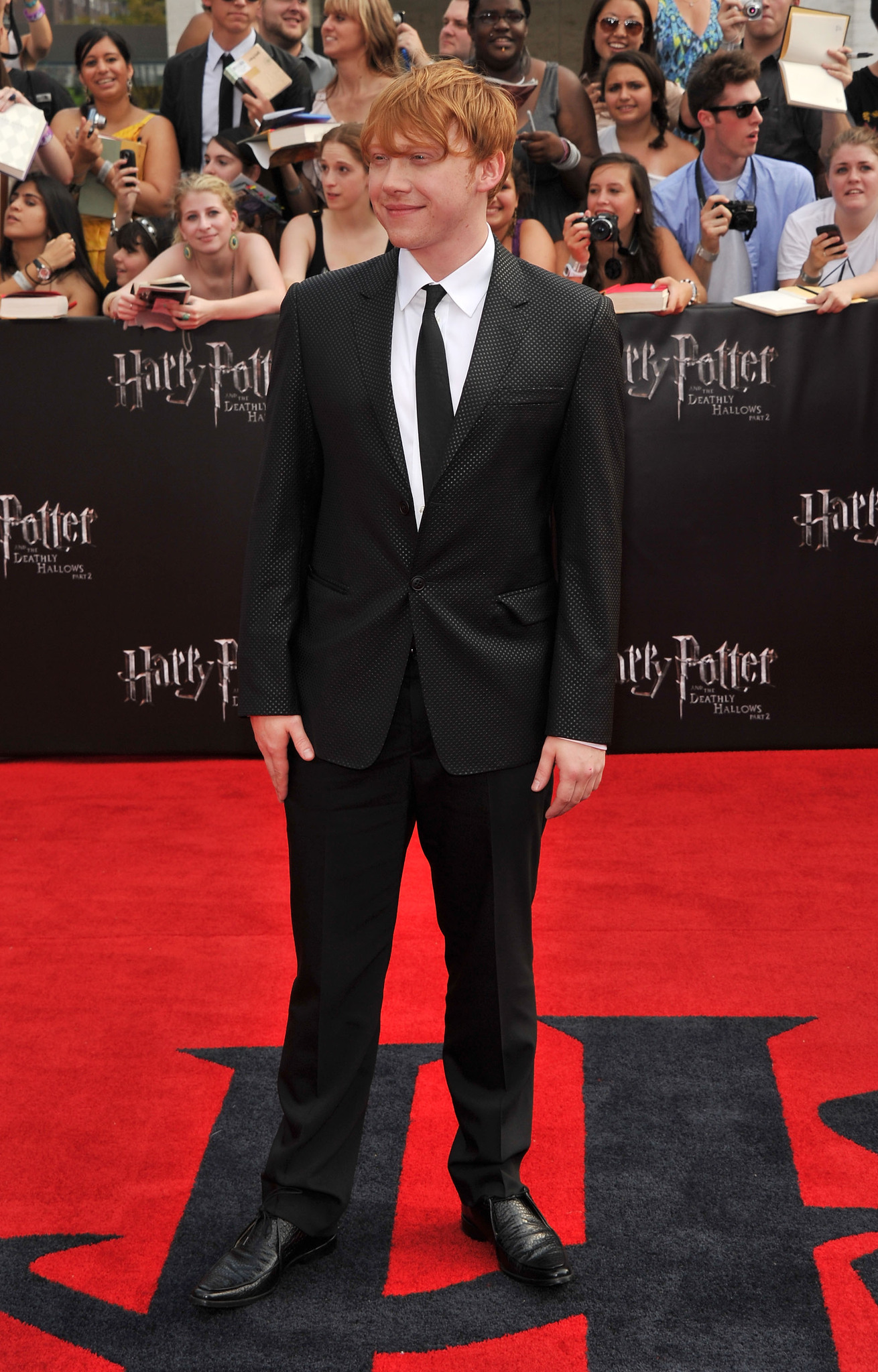 Rupert Grint at event of Haris Poteris ir mirties relikvijos. 2 dalis (2011)