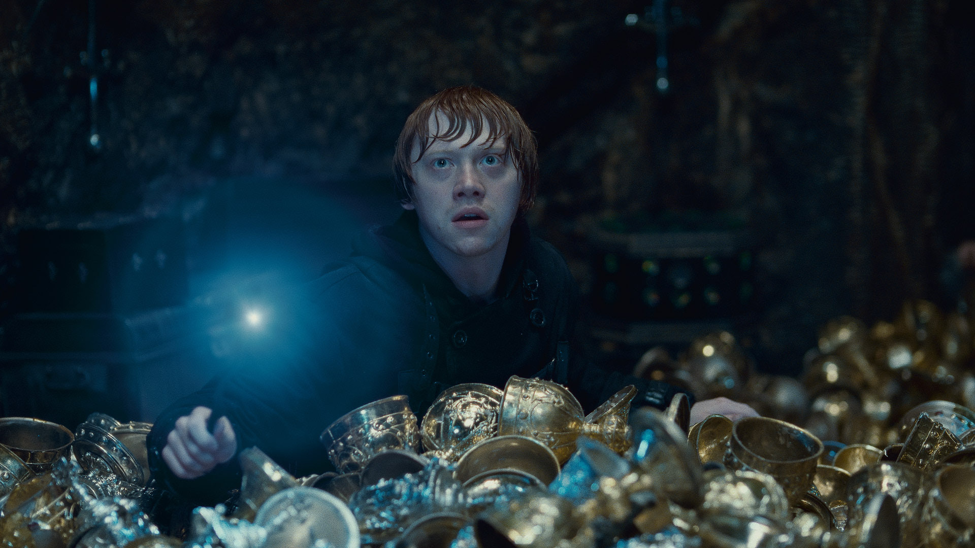 Still of Rupert Grint in Haris Poteris ir mirties relikvijos. 2 dalis (2011)