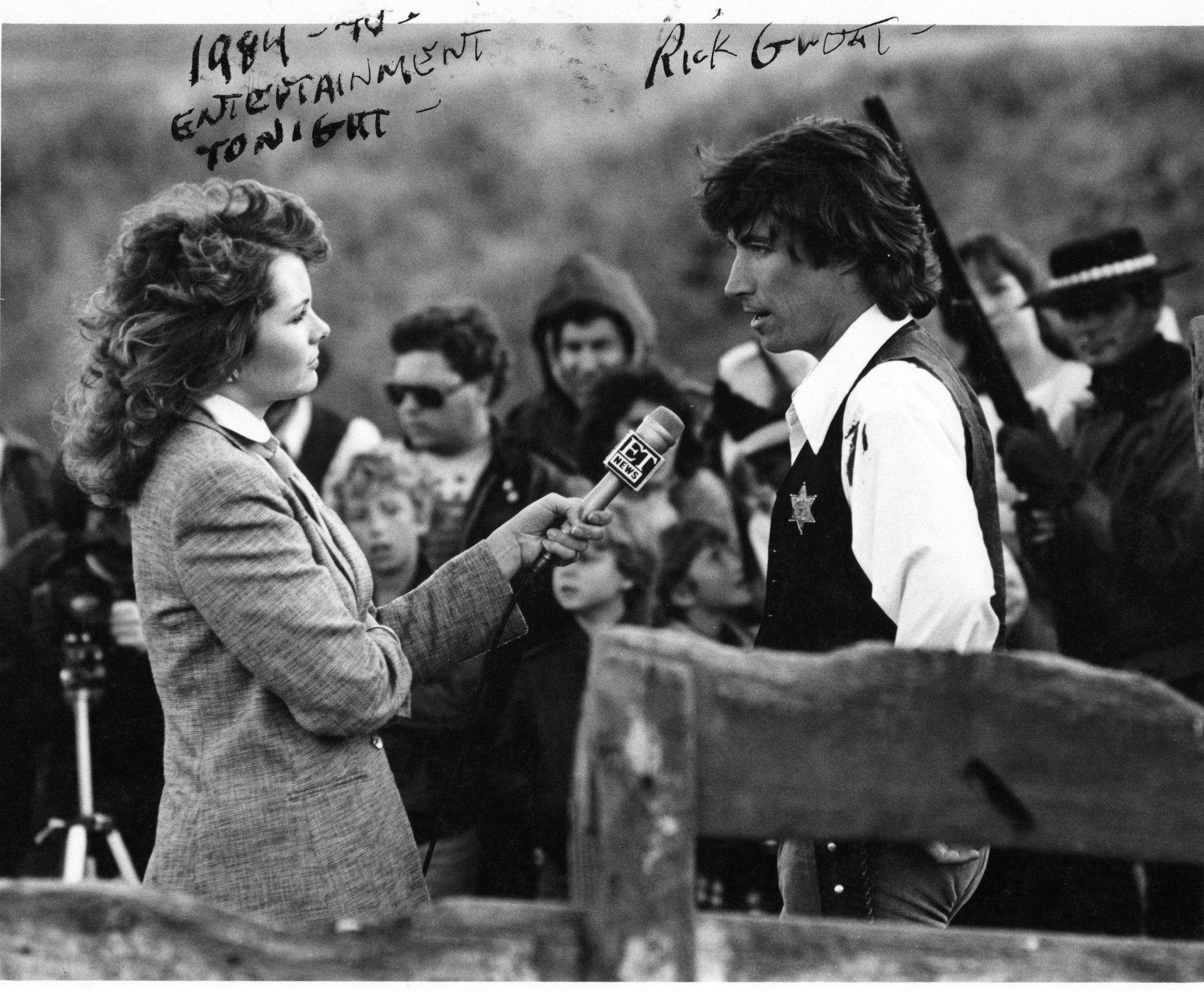 Rick Groat , Dixie Wattley TV show Entertainment Tonight 1984 for The Shooting film. See more at:http://www.facebook.com/groatmovie