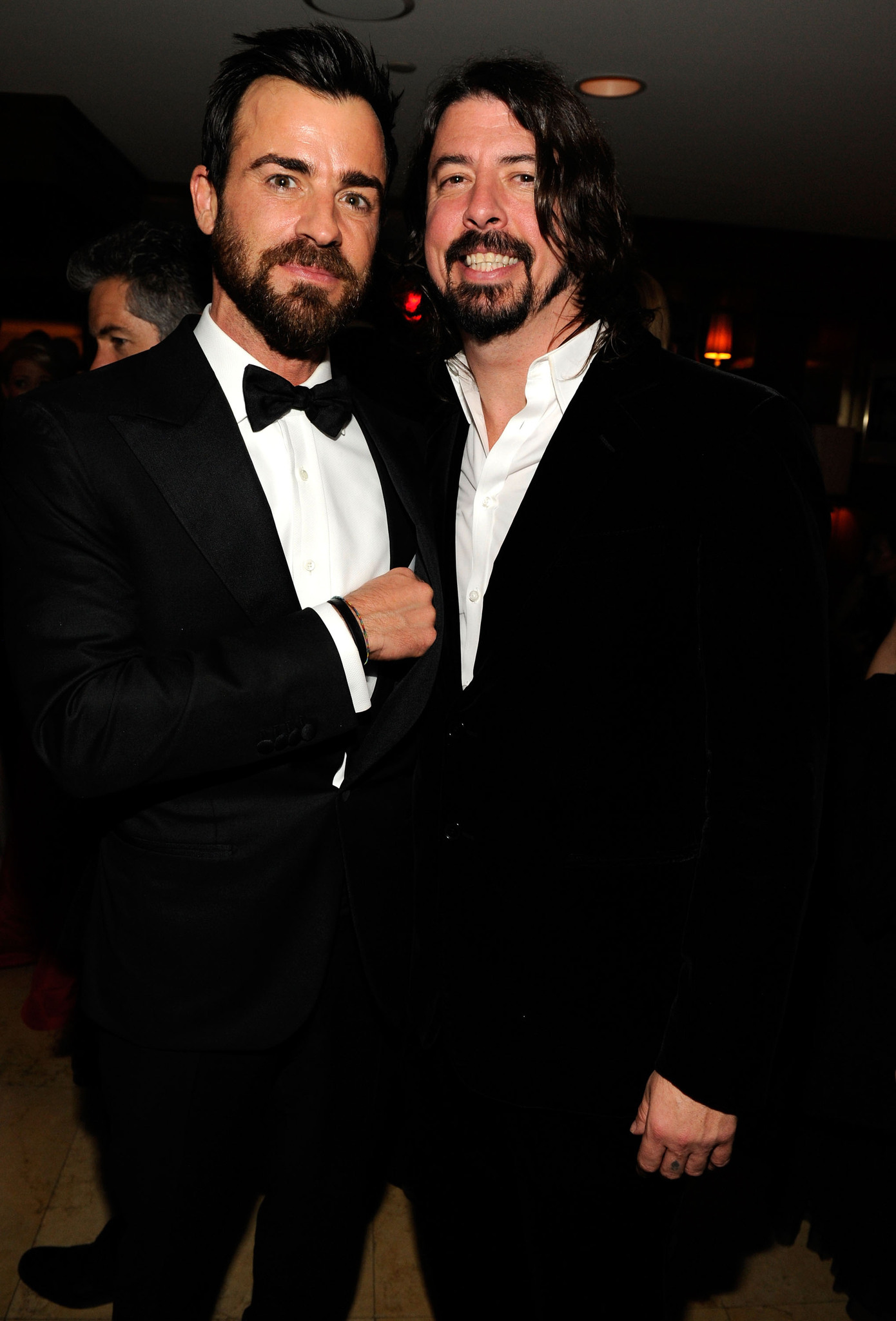 Dave Grohl and Justin Theroux
