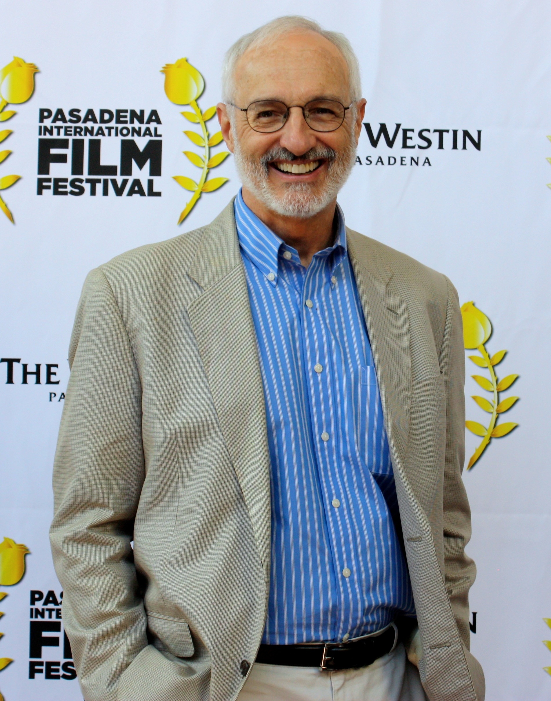 Career Inspiration Award honoree Michael Gross on the red carpet at the Pasadena International Film Festival, February 16, 2014.