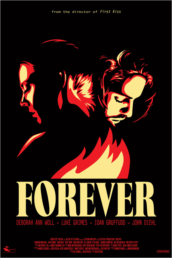 John Diehl, Ioan Gruffudd, Rhys Coiro, Luke Grimes and Deborah Ann Woll in Forever (2015)