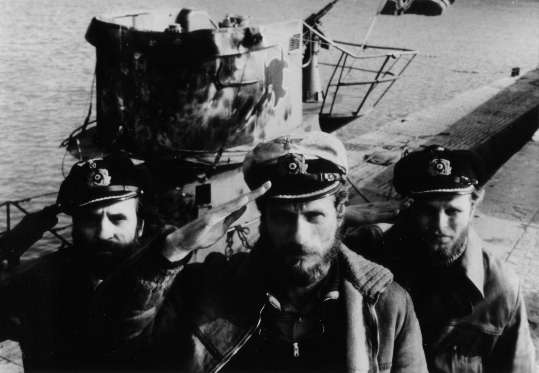 Still of Jürgen Prochnow, Herbert Grönemeyer and Klaus Wennemann in Das Boot (1981)