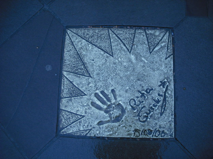 Walk of Fame, Gramado, Brazil, Rita Guedes