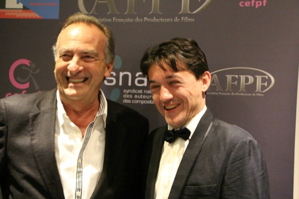 Yves Lecocq and Stephane Guenin at the FIF Cannes 2015 AFPF Party