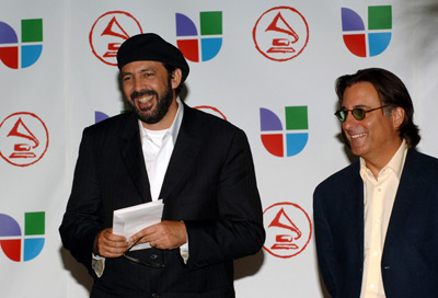 Andy Garcia and Juan Luis Guerra