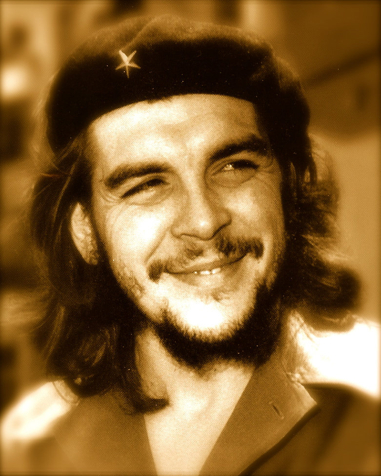 Still of Ernesto 'Che' Guevara (1928-1967) in the film. Ernesto 'Che' Guevara was the greatest democratic internationalist revolutionary who defeated the brutal dictatorship of the puppet regime F. Batista in 1959 with his Cuban comrades. He was and still is considered as the holiest man of the 20th.century.