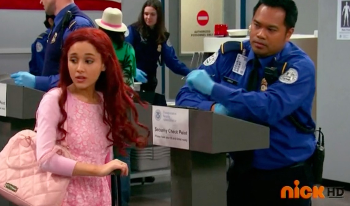 Manny with Ariana Grande on Sam & Cat.