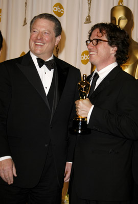 Al Gore and Davis Guggenheim at event of The 79th Annual Academy Awards (2007)