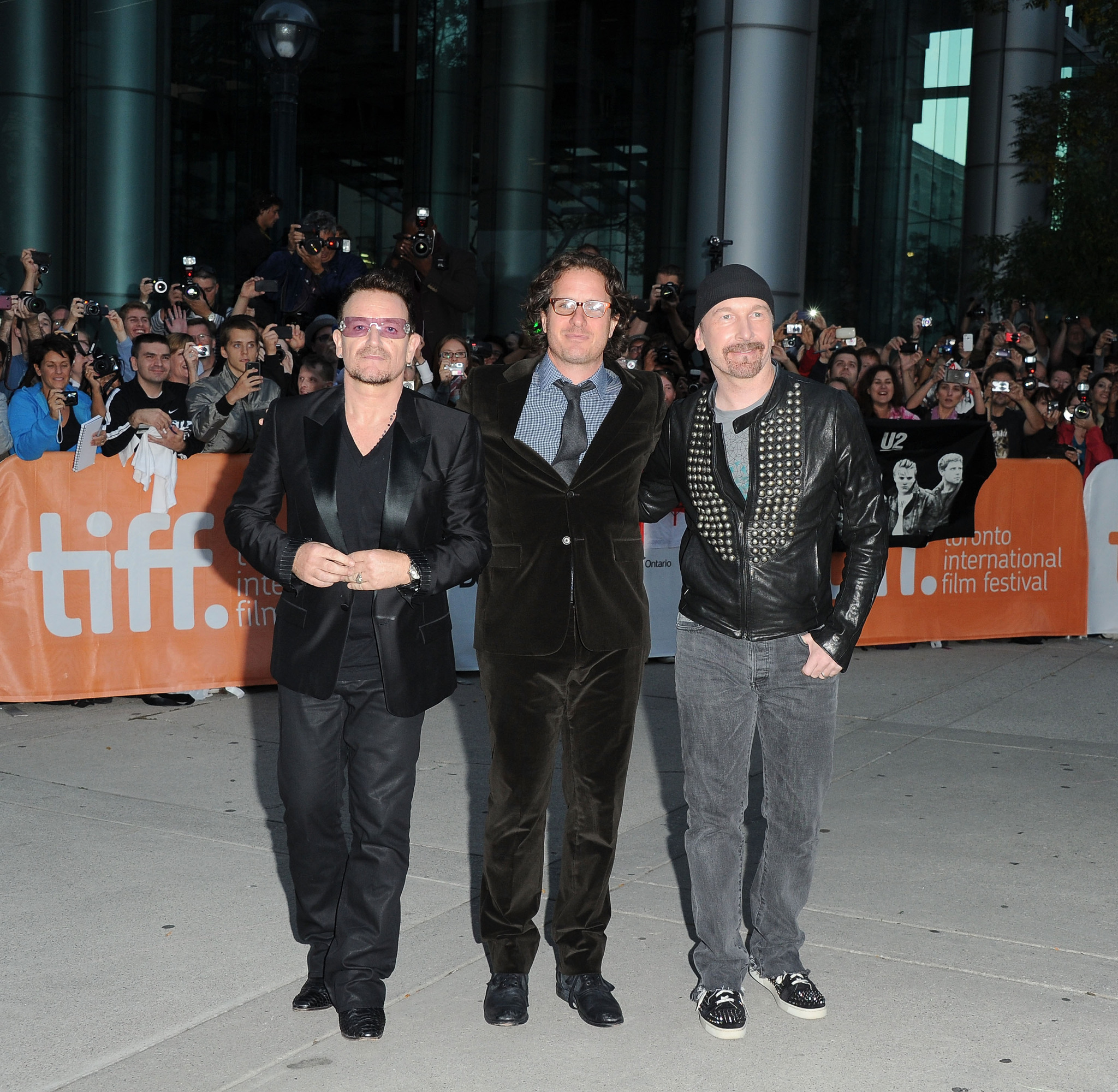 Bono, Davis Guggenheim and The Edge