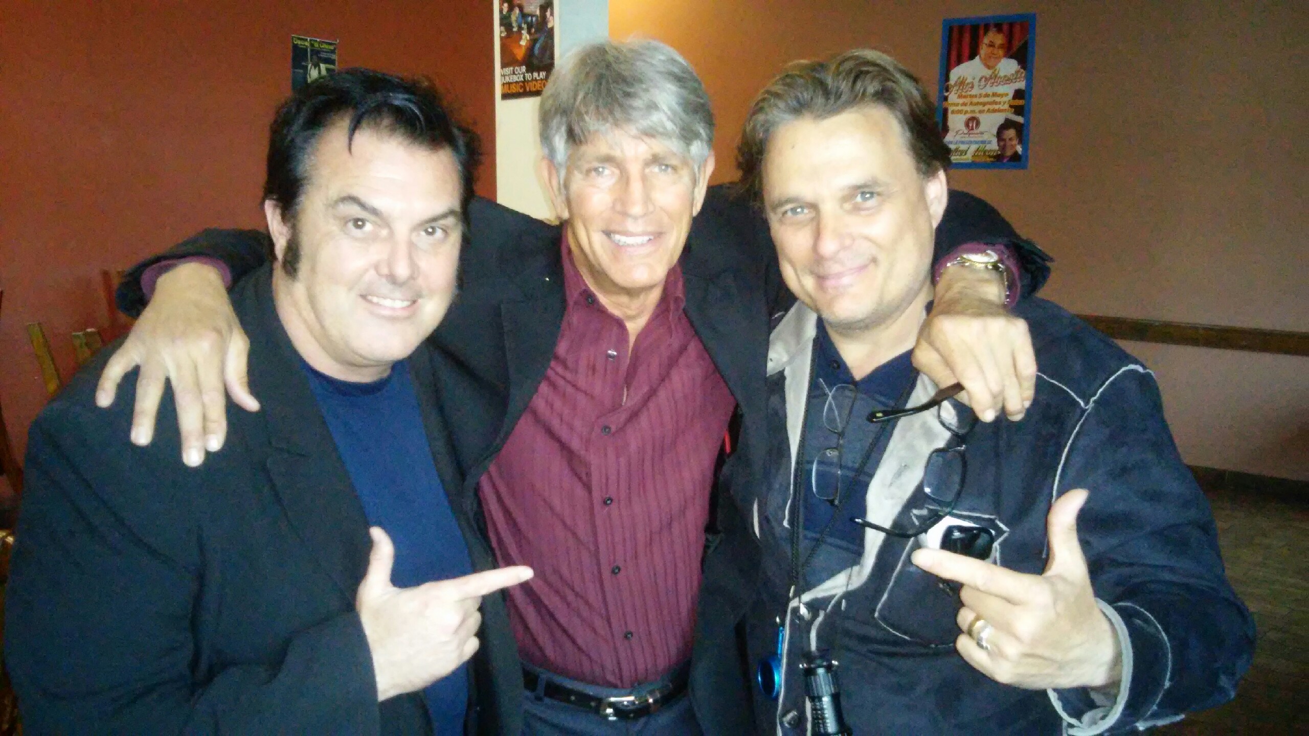 Elvis Guinan. Eric Roberts and Damian Chapa in ENEMY WITHIN Motion Picture May 20th 2015 Elvis as Detective Davidson