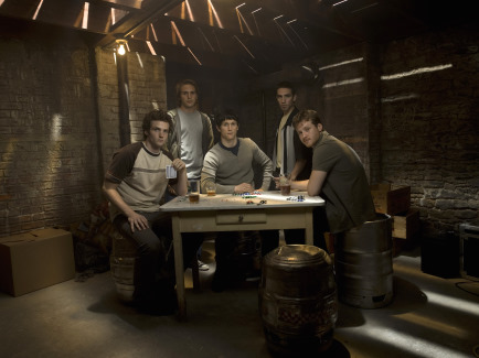 Still of Tom Guiry, Keith Nobbs, Tommy Donnelly, Michael Stahl-David and Billy Lush in The Black Donnellys (2007)