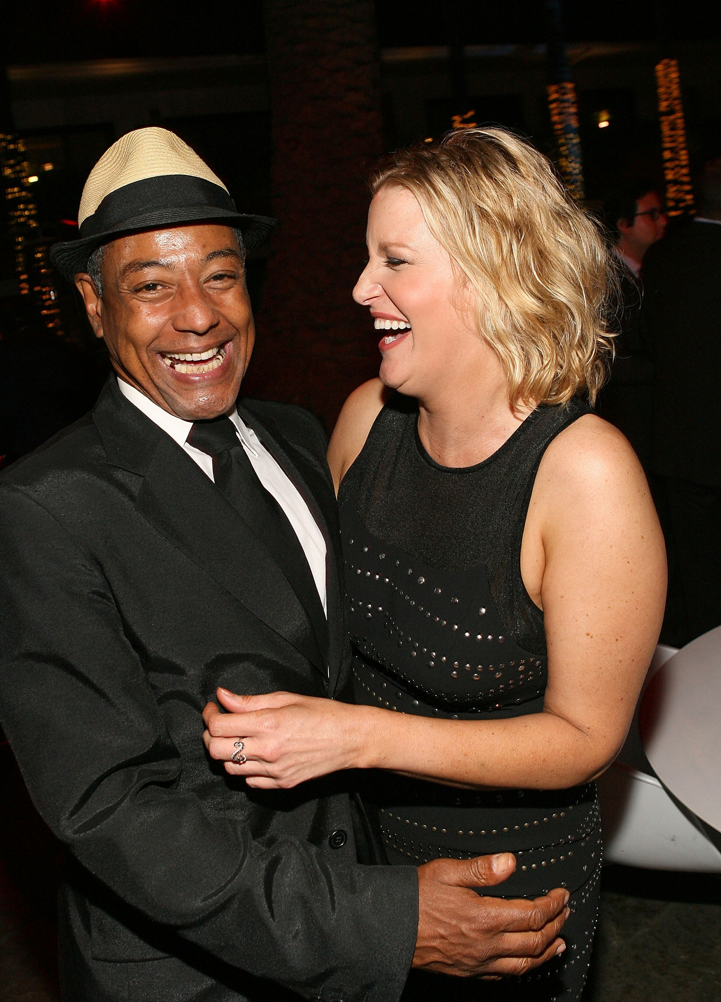 Giancarlo Esposito and Anna Gunn at event of Brestantis blogis (2008)