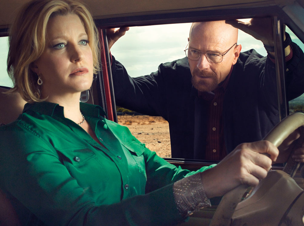 Still of Bryan Cranston and Anna Gunn in Brestantis blogis (2008)