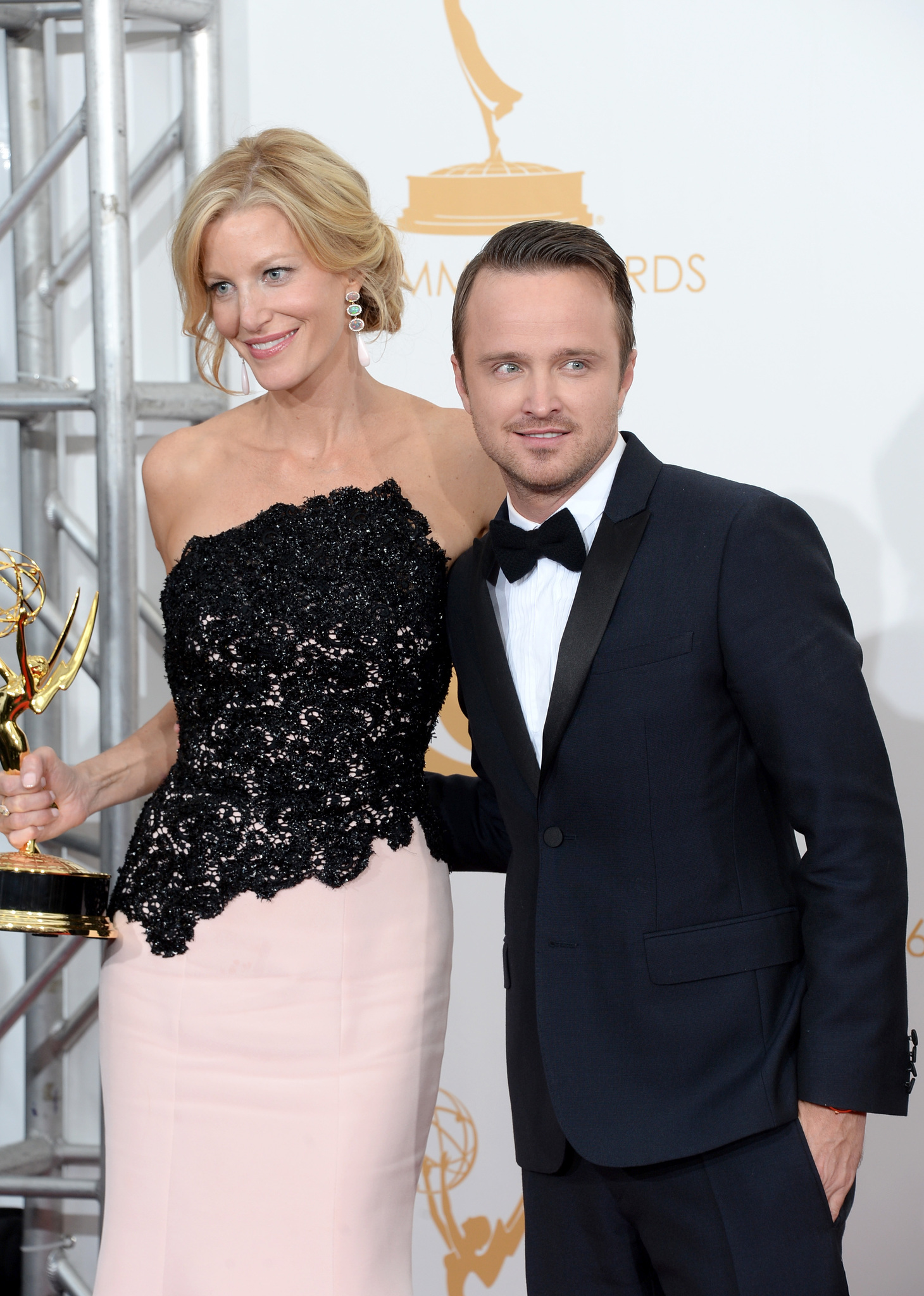 Anna Gunn and Aaron Paul