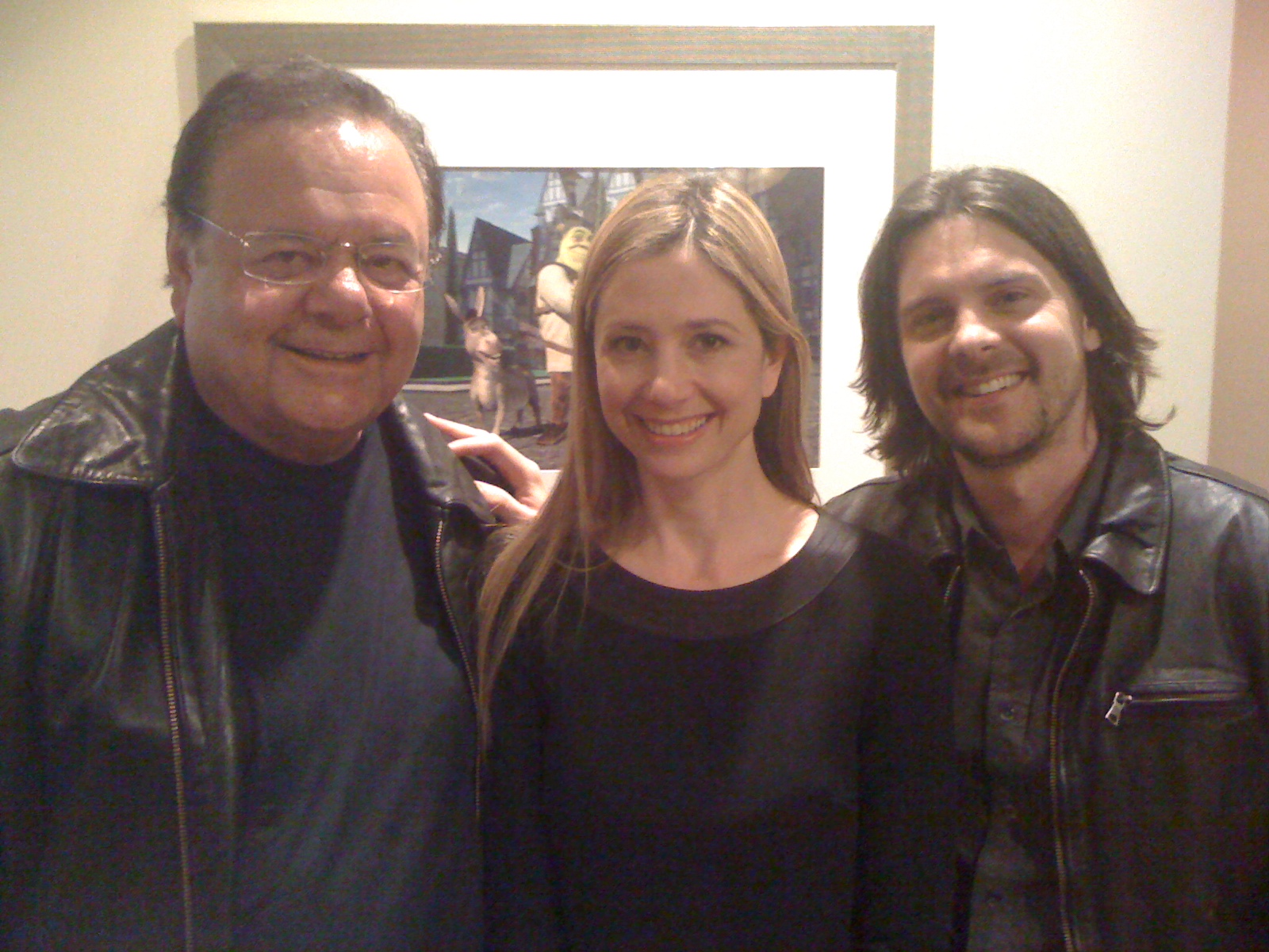 Paul Sorvino, Jon Gunn, Mira Sorvino.