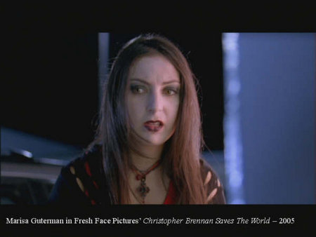 Marisa Guterman in a clip from Christopher Brennan Saves the World.