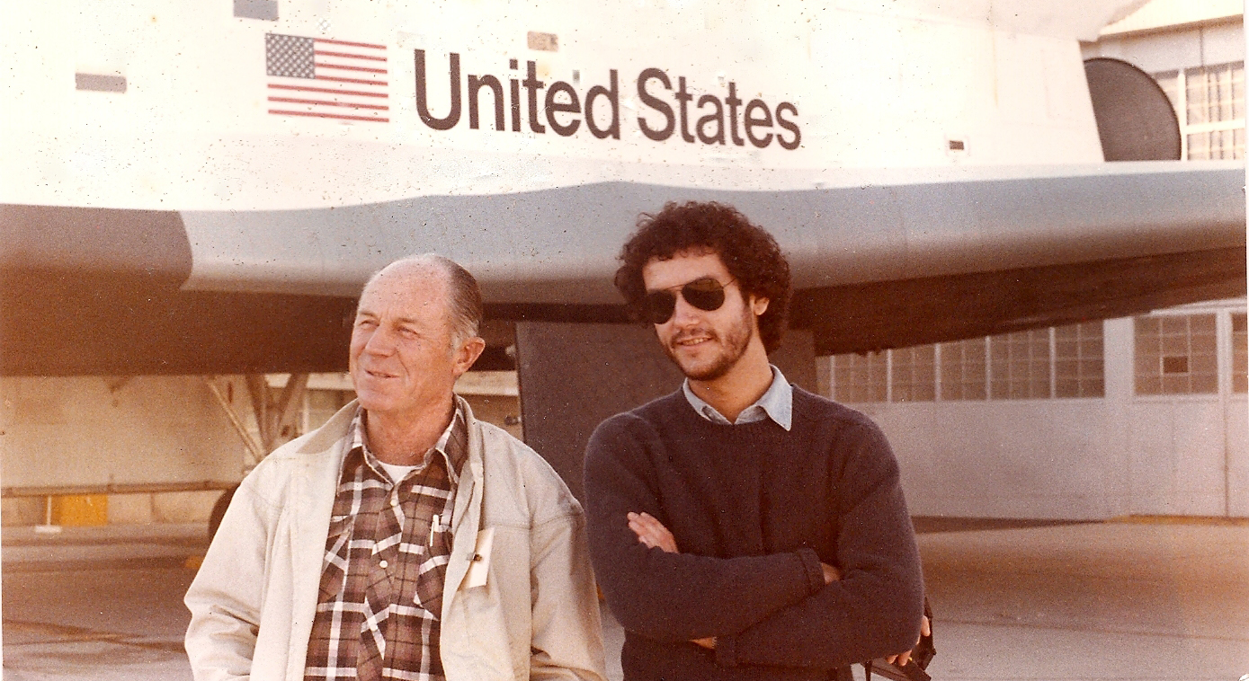 The Right Stuff - General Yeager & Gary Gutierrez - research trip to Edwards AFB