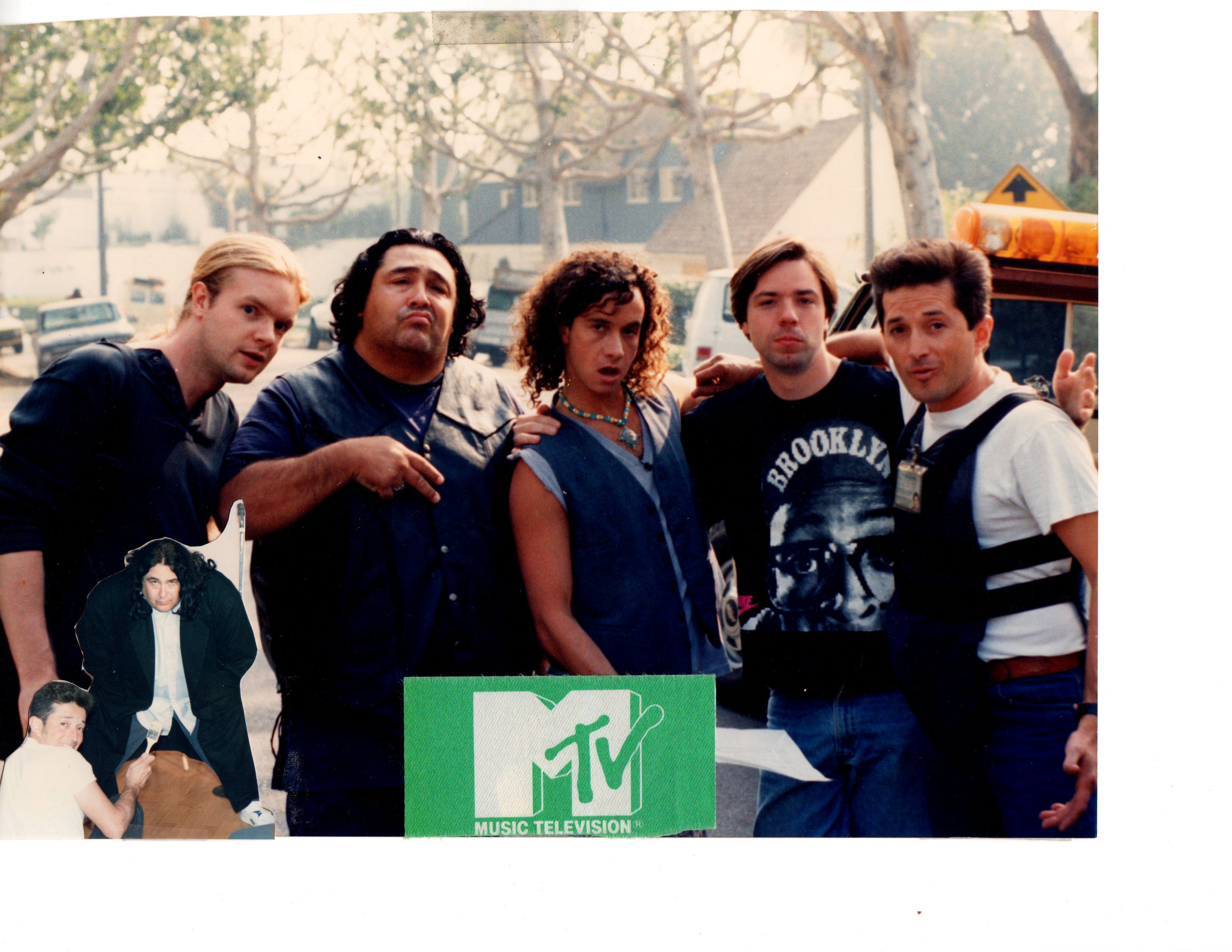 Old school picture MTV Paully, Cris Connely, Fred Asperagus, Dave davidson
