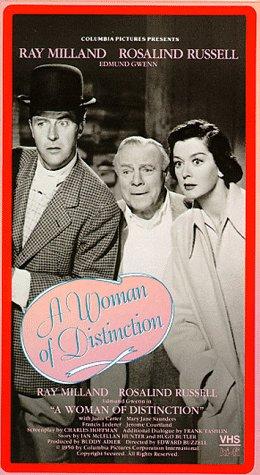 Ray Milland, Edmund Gwenn and Rosalind Russell in A Woman of Distinction (1950)