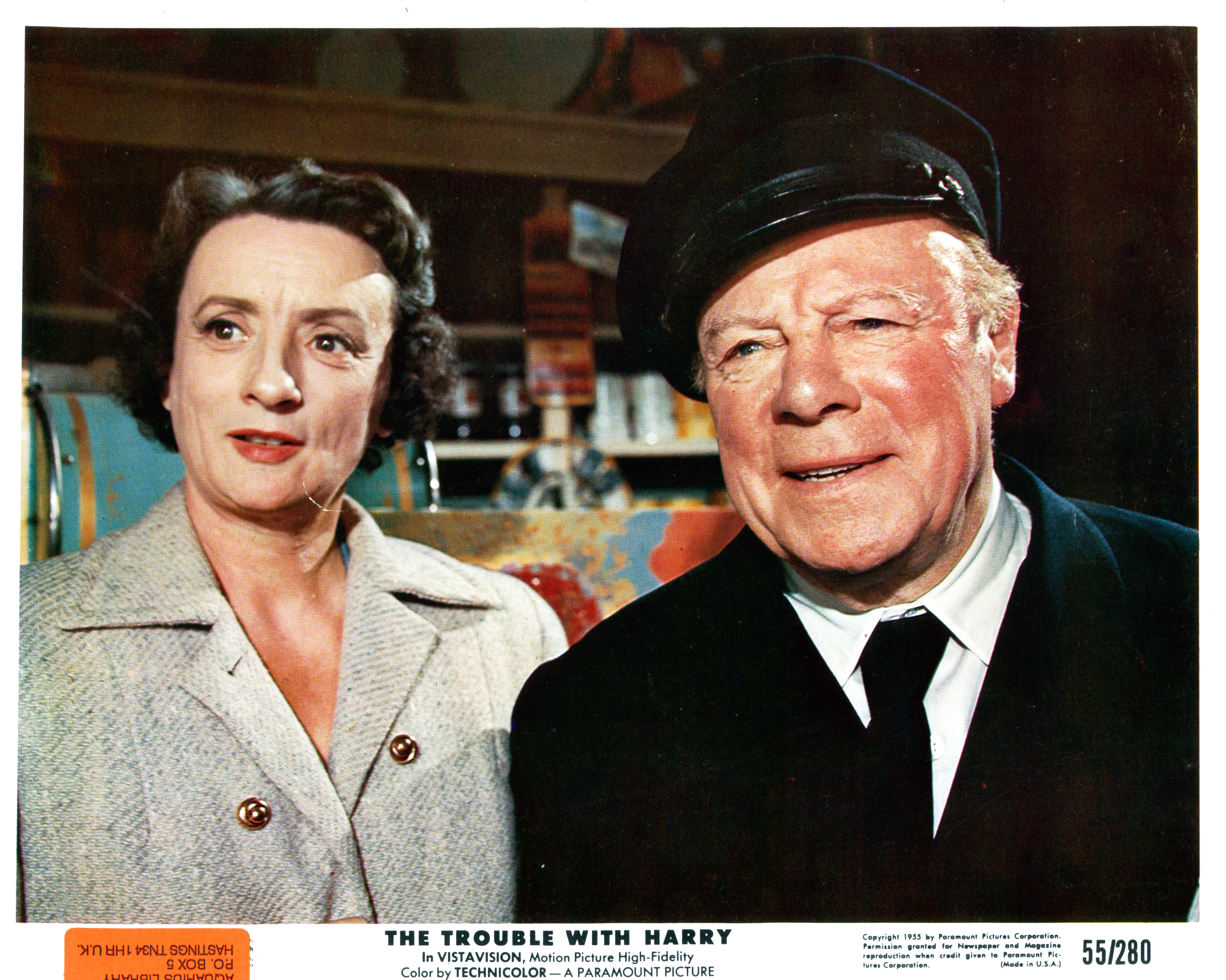 Still of Edmund Gwenn and Mildred Natwick in The Trouble with Harry (1955)