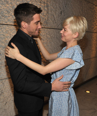Jake Gyllenhaal and Michelle Williams at event of Blue Valentine (2010)