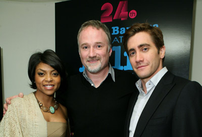 David Fincher, Jake Gyllenhaal and Taraji P. Henson