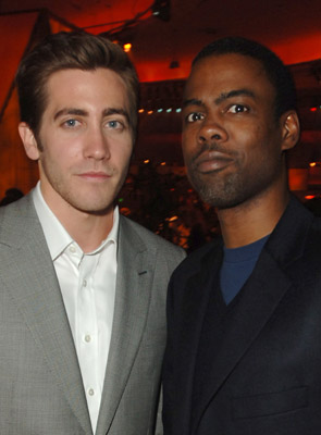 Chris Rock and Jake Gyllenhaal at event of Jarhead (2005)