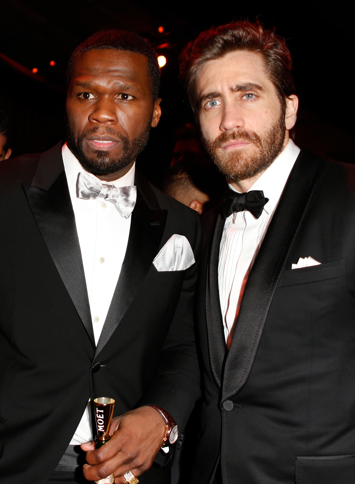 Jake Gyllenhaal and 50 Cent