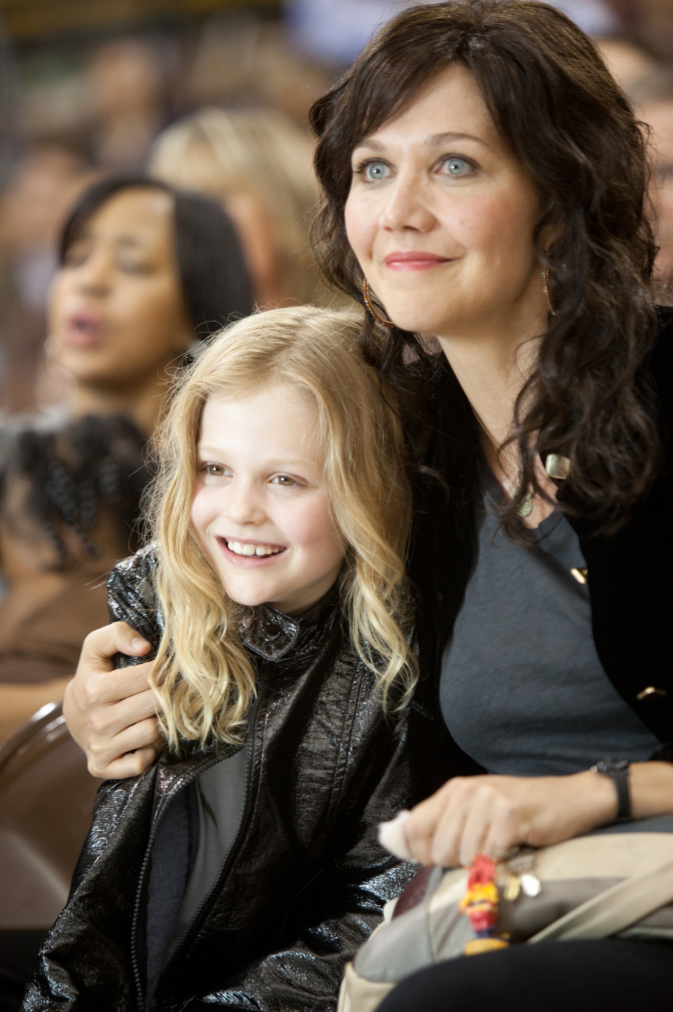 Still of Maggie Gyllenhaal and Emily Alyn Lind in Won't Back Down (2012)