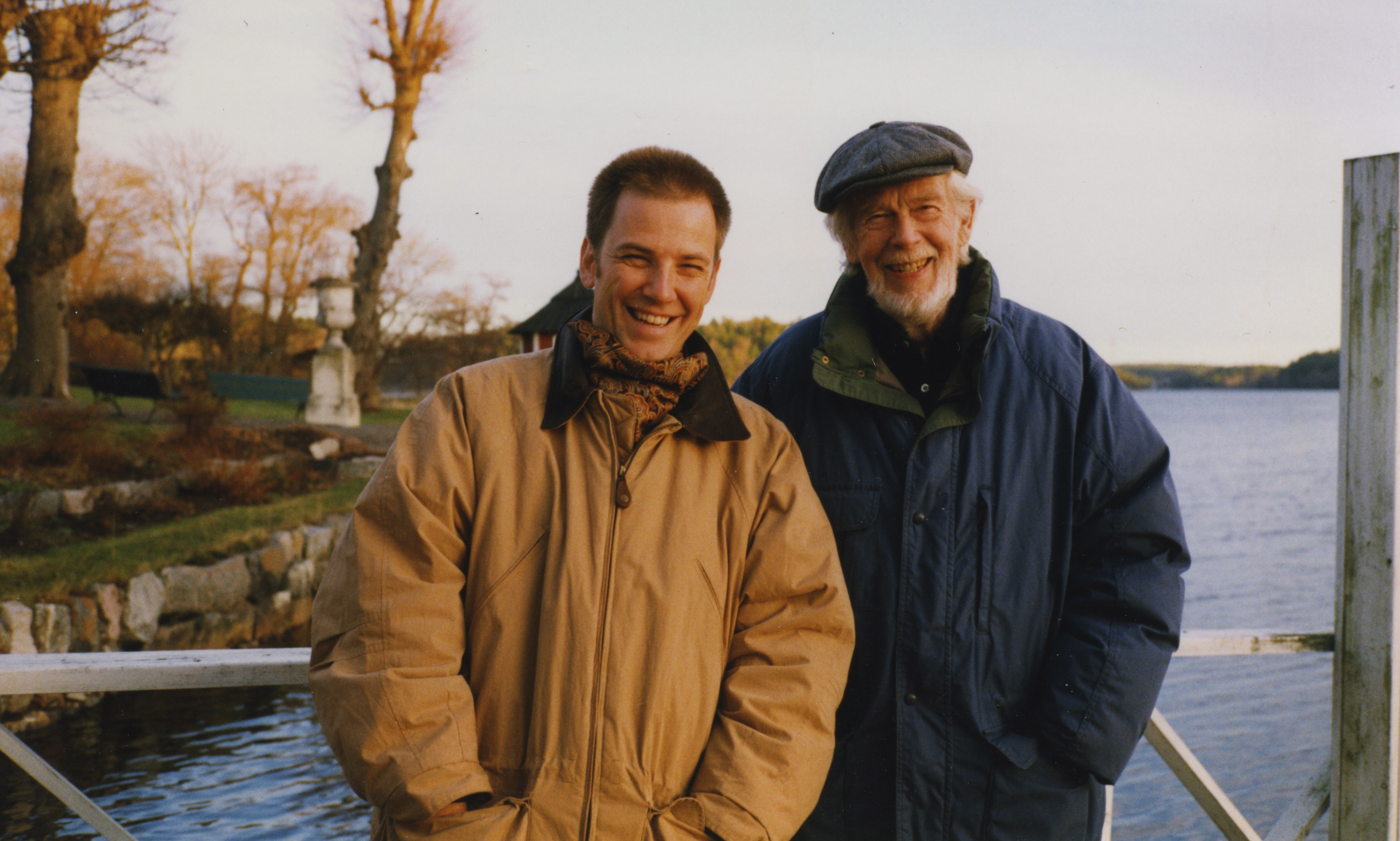 Visiting the late Sven Nykvist at his home in Stockholm in 1996
