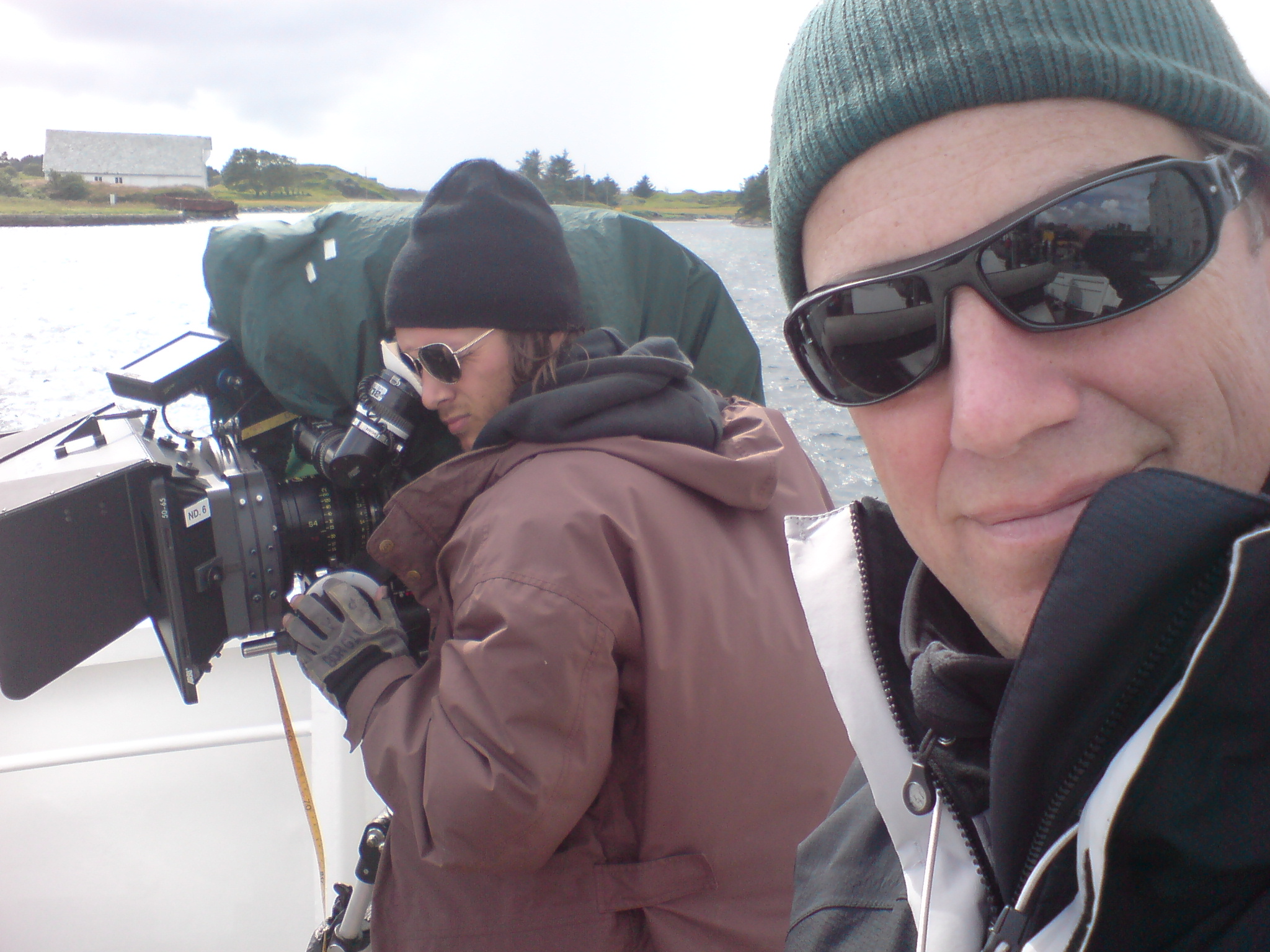 Wide Blue Yonder. With 1st AC Philip Borgli