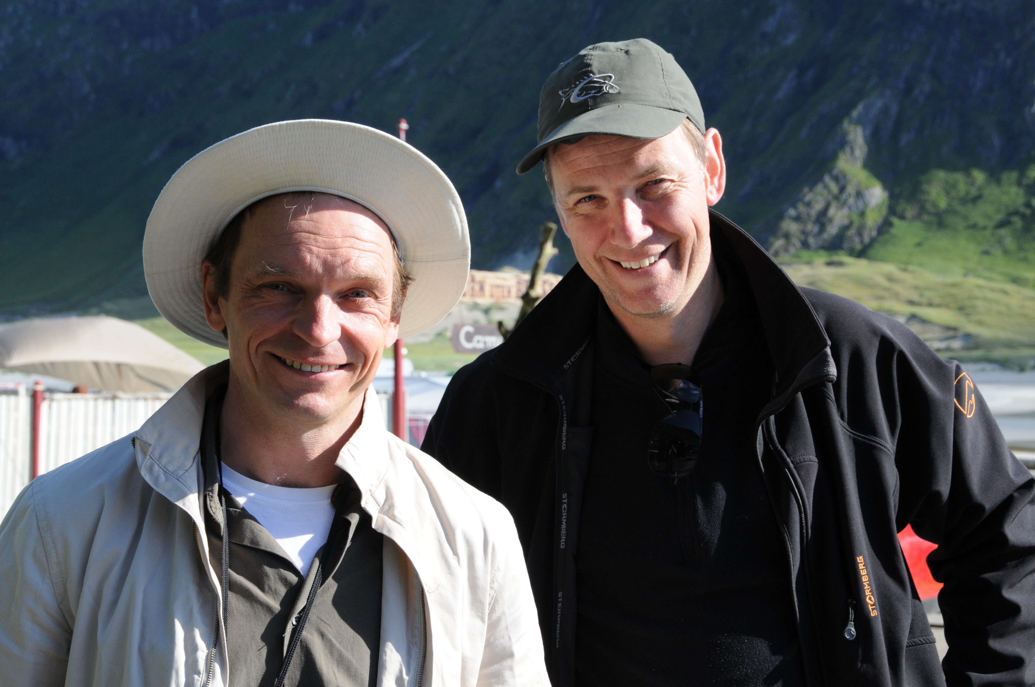 German feature, Ein Mann, Ein Fjord. Shooting B-camera on the west coast of Norway with former AFI classmate, the late Martin Kukula.