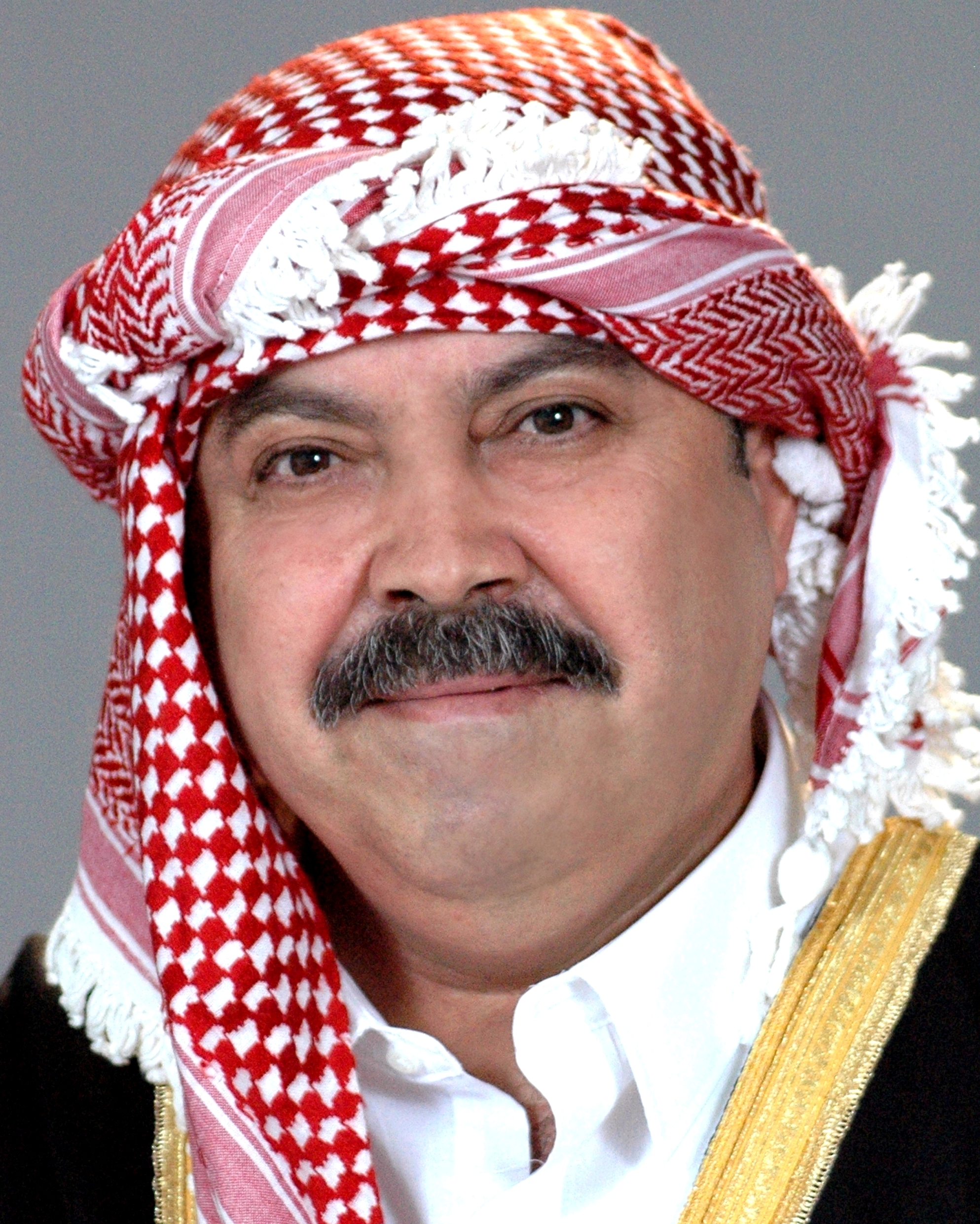 Zuhair Haddad in Iraqi outfit.