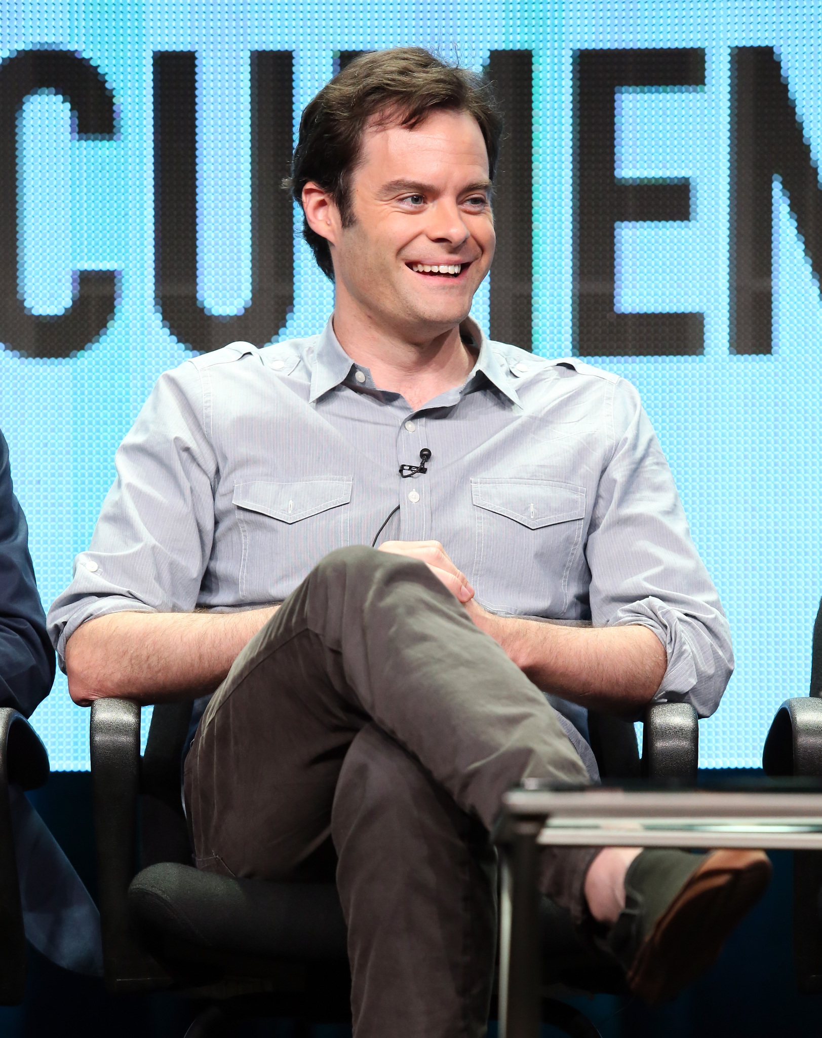 Bill Hader at event of Into the Badlands (2015)