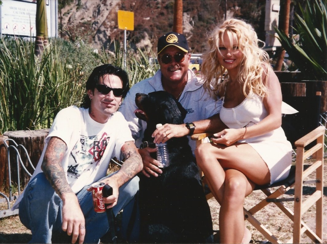 With Pam & Tommy - Baywatch