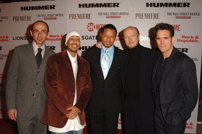 Matt Dillon, Paul Haggis, Terence Howard, Ludacris and Shaun Toub at event of Crash (2004)