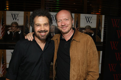 Edward Zwick and Paul Haggis at event of W. (2008)