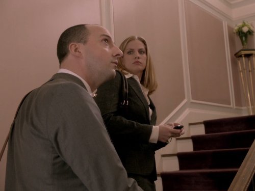 Still of Anna Chlumsky and Tony Hale in Veep (2012)