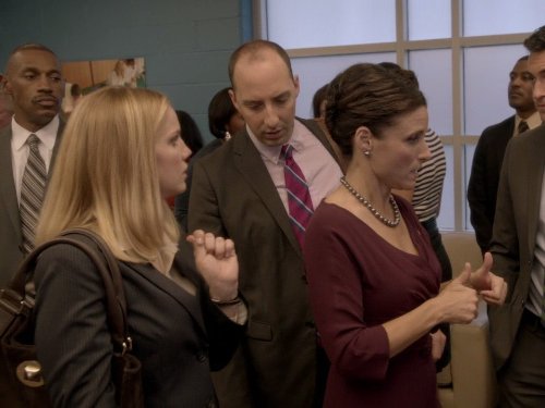 Still of Julia Louis-Dreyfus, Anna Chlumsky and Tony Hale in Veep (2012)