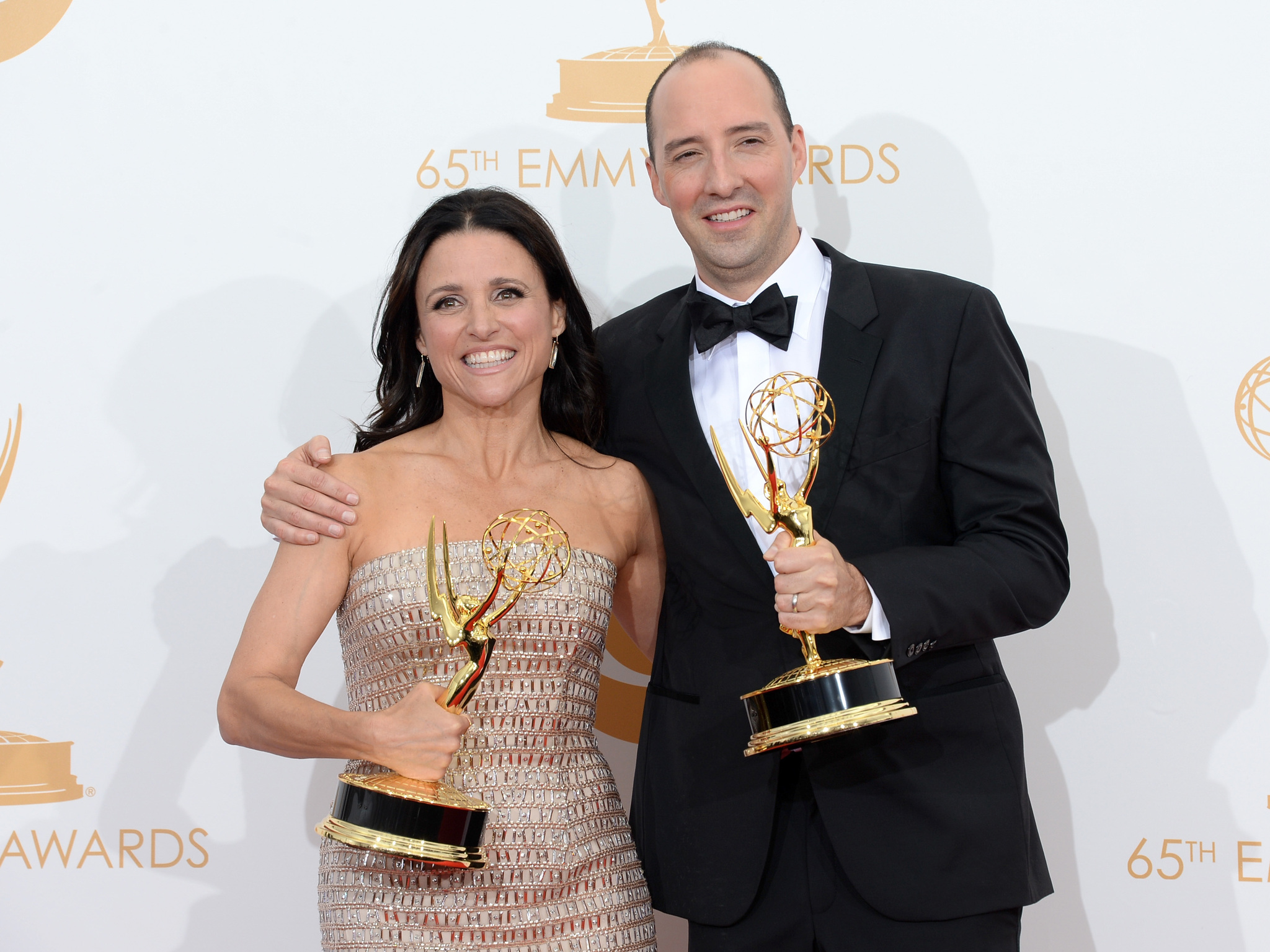 Julia Louis-Dreyfus and Tony Hale