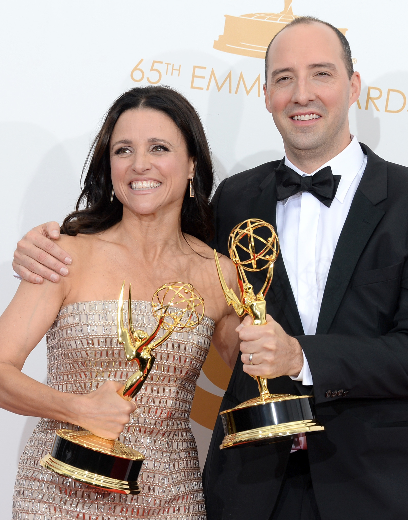 Julia Louis-Dreyfus and Tony Hale