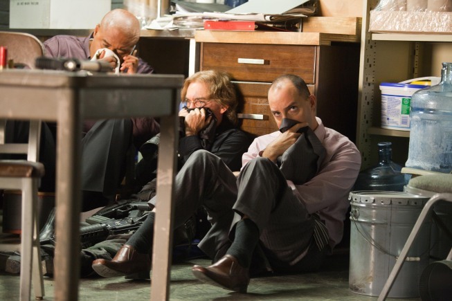 Still of Tony Hale, Jackie Earle Haley and Chi McBride in Human Target (2010)