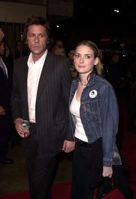 Winona Ryder and Kevin Haley at event of The Pledge (2001)