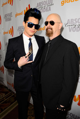 Rob Halford and Adam Lambert