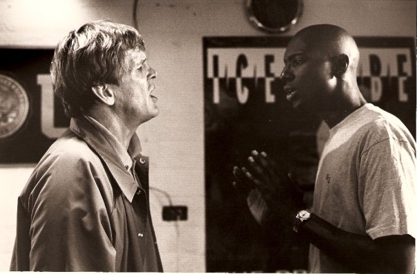 Nick Nolte and Anthony C. Hall, BLUE CHIPS